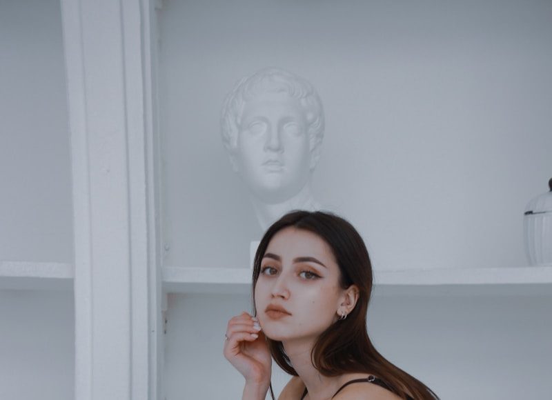 a woman posing for a picture